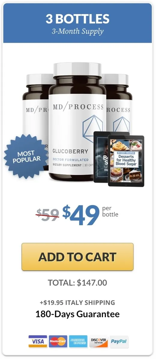GlucoBerry 90-day supply